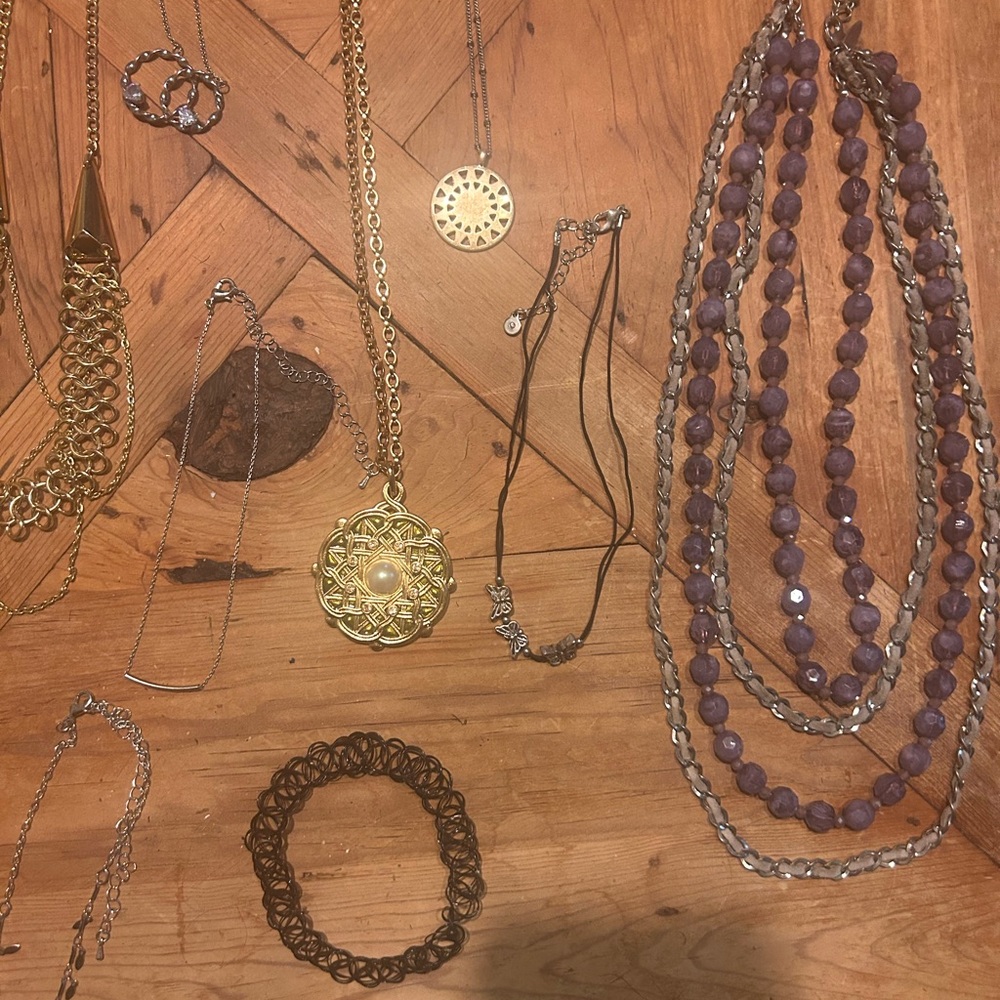 Gold and Silver Jewelry Lot Collection